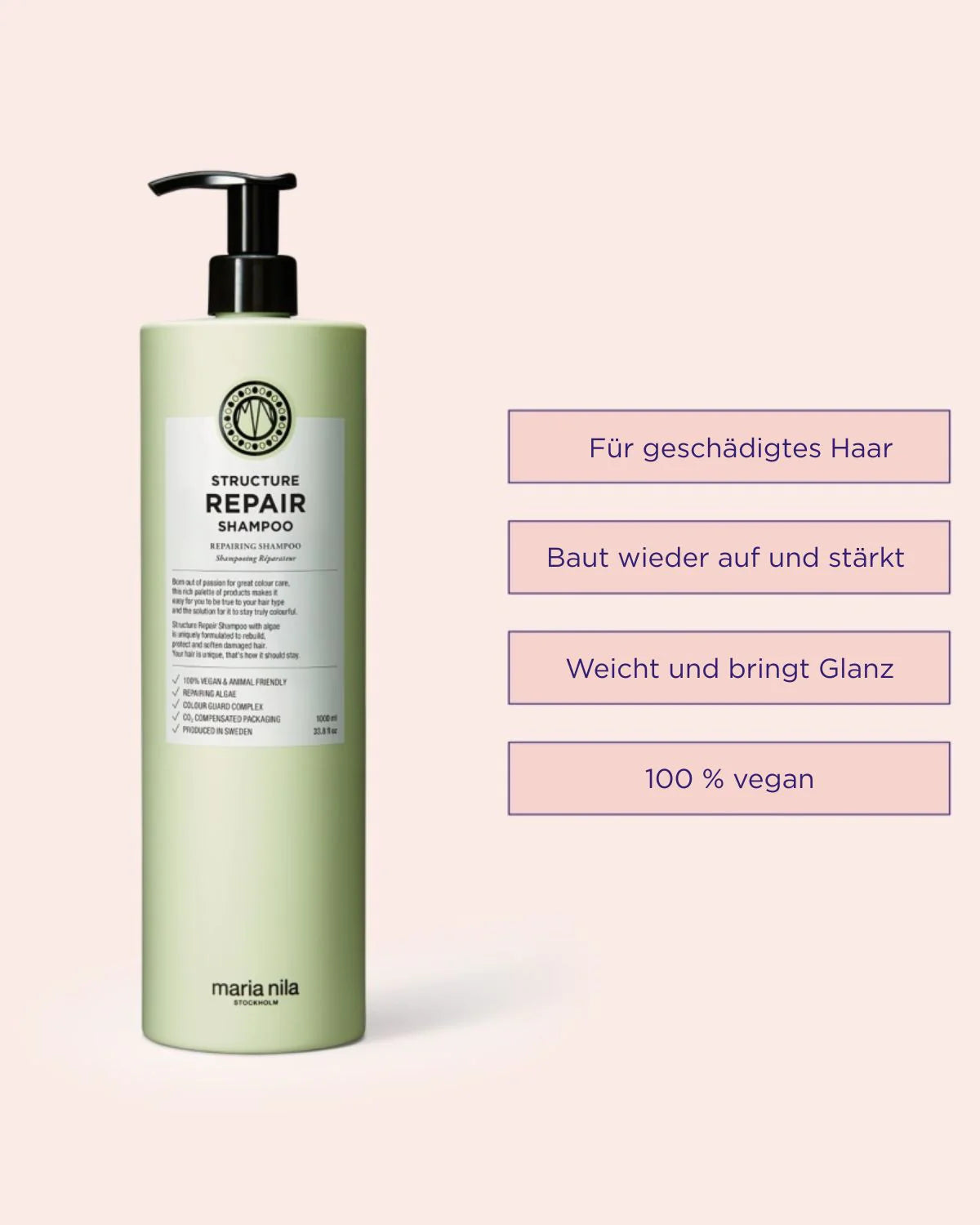 Maria Nila Structure Repair Shampoo