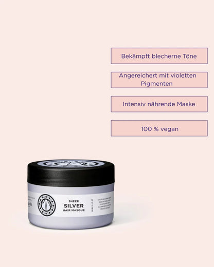 Maria Nila Sheer Silver Masque 250ml