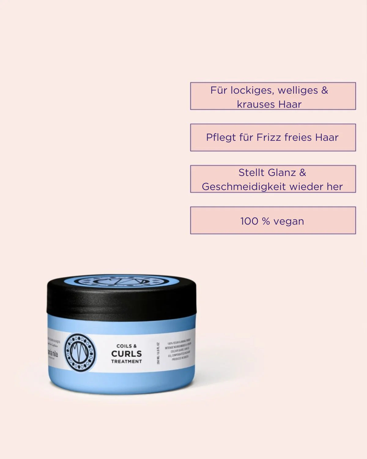Maria Nila Coils & Curls Treatment Masque 250ml