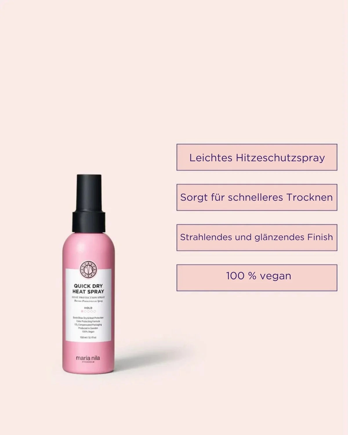 Maria Nila Quick Dry Heat Spray 150ml